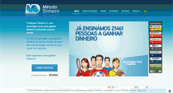 Desktop Screenshot of metododinheiro.com.br